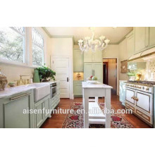 Simple Design American Shaker Style Solid Wood kitchen cabinet popular for American Market